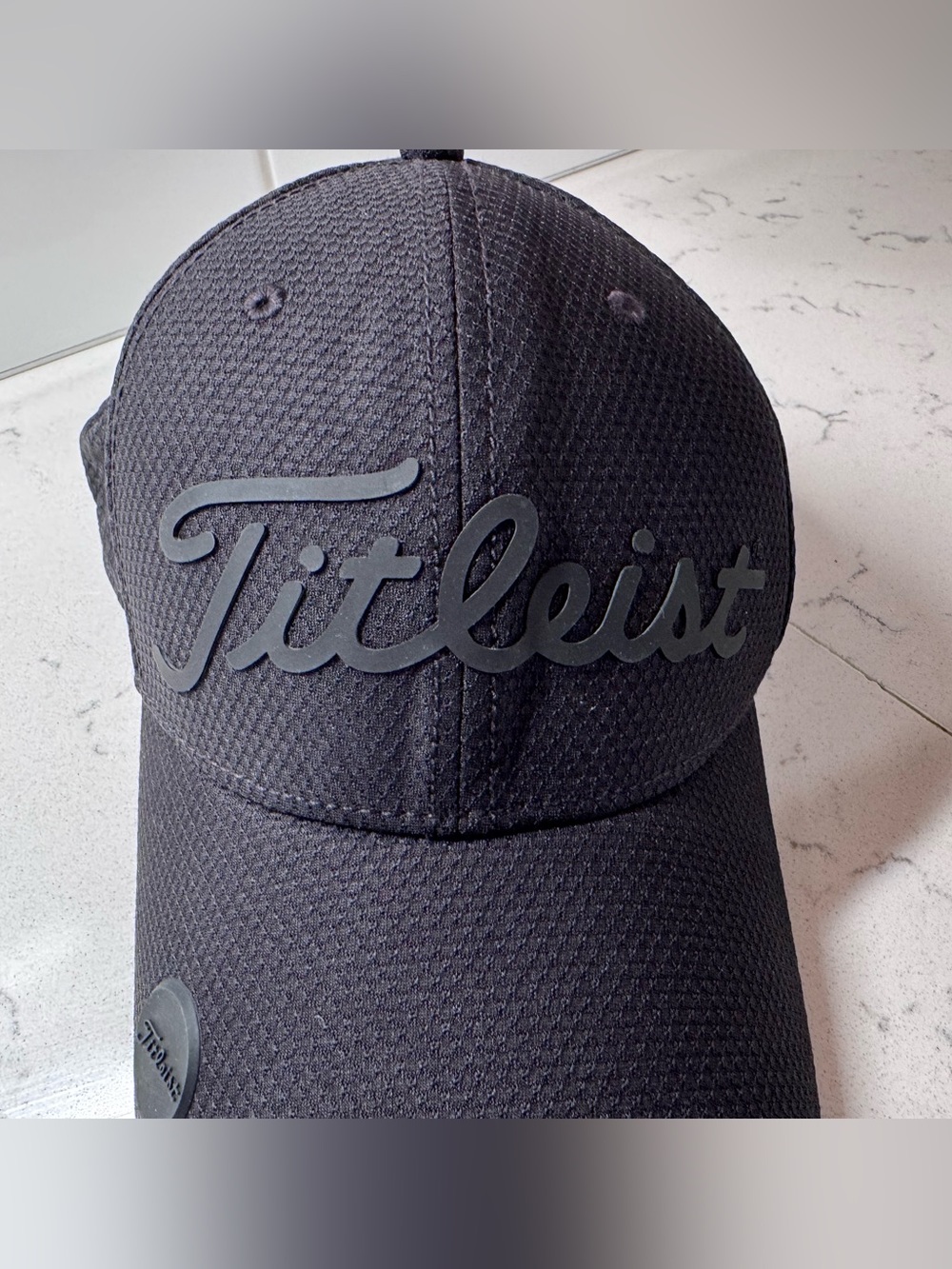 Titleist Black Players Performance Ball Marker Golf Hat